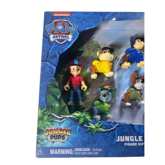 Paw Patrol Jungle Pups 8 Piece Figures Gift Pack‎ NEW - Picture 2 of 9